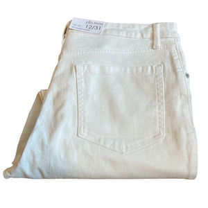 ELLA MOSS Ladies' High-Rise Jean NWOT (White, 12/31